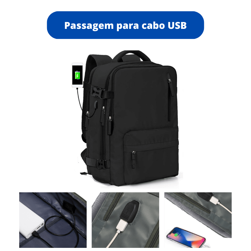 Mochila para viagem - Levaura