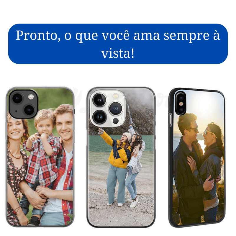 Capinha personalizada iPhone - Levaura