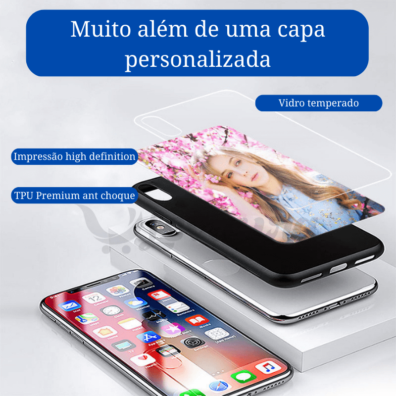 Capinha personalizada iPhone - Levaura