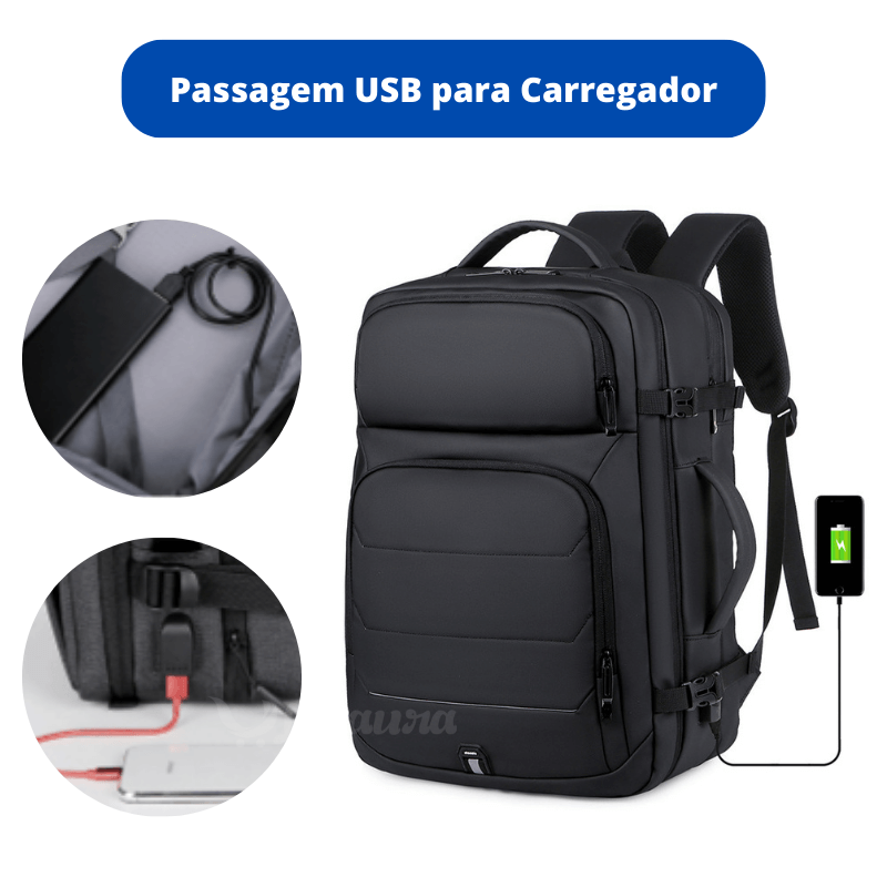 Mochila para viagem - Levaura