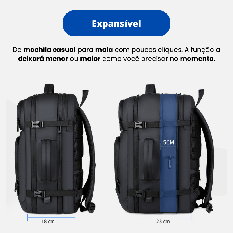 Mochila para viagem - Levaura