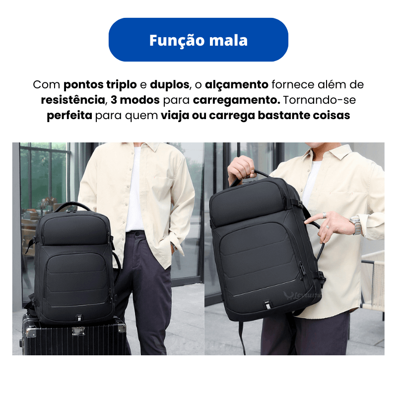 Mochila para viagem - Levaura