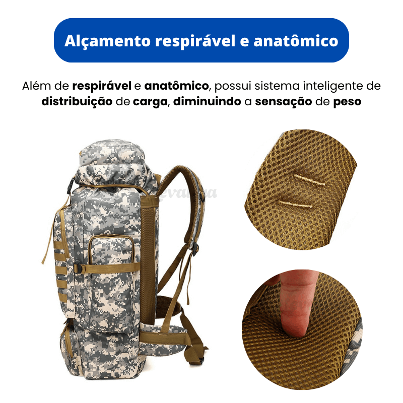 Mochila camuflada - Levaura