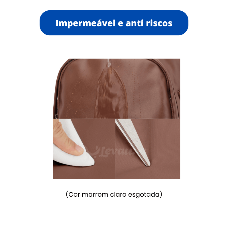 Mochila couro - Levaura