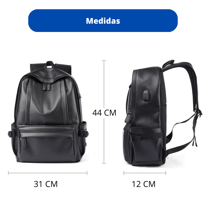 Mochila couro - Levaura