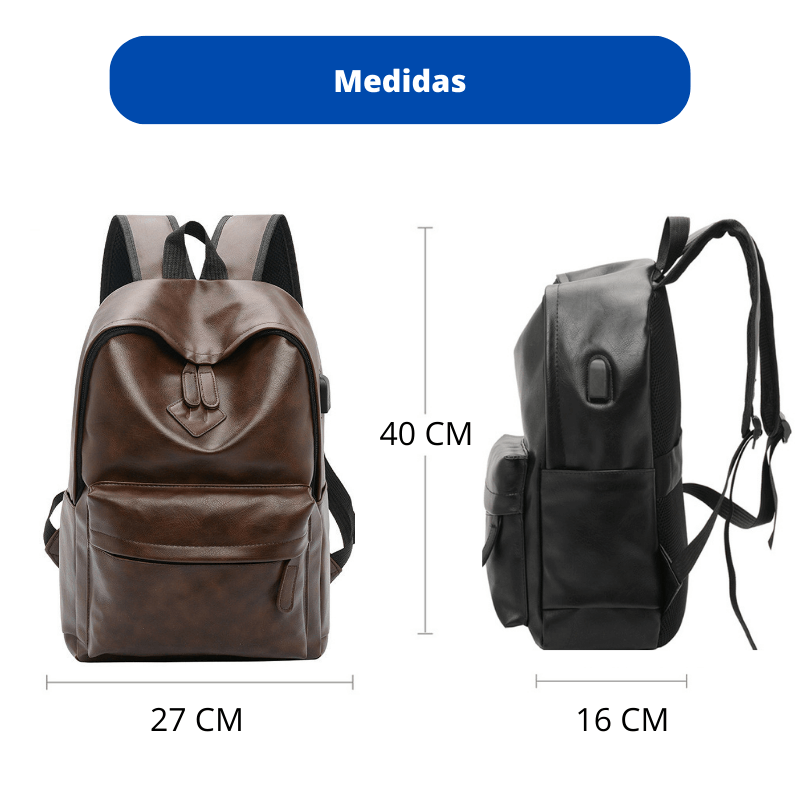 Mochila Couro - Levaura