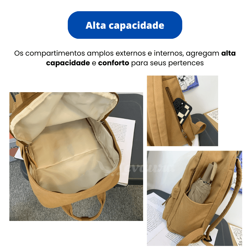 Mochila escolar - Levaura