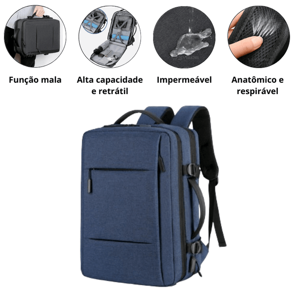 Mochila impermeável mala - Levaura