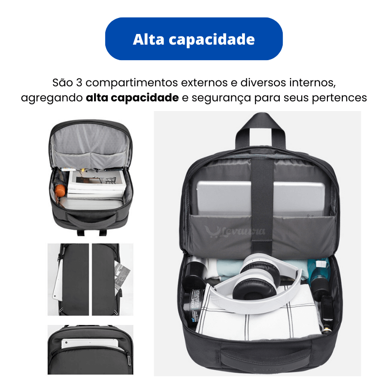 Mochila impermeável - Levaura