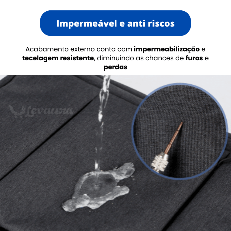 Mochila impermeável mala - Levaura