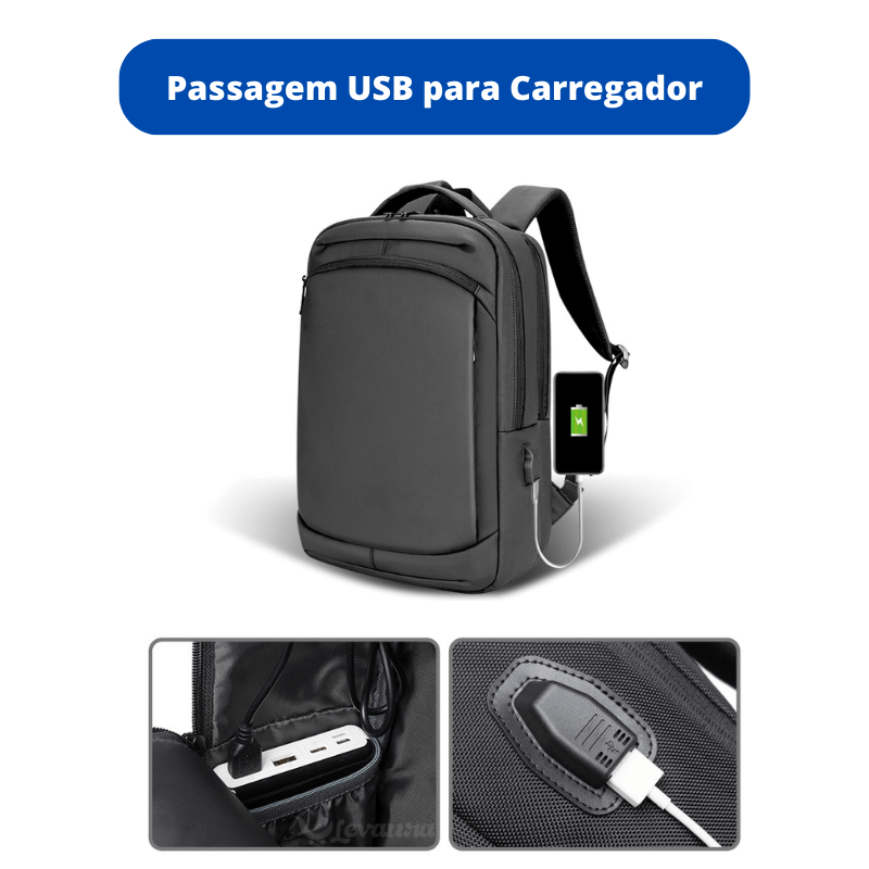 Mochila impermeável - Levaura