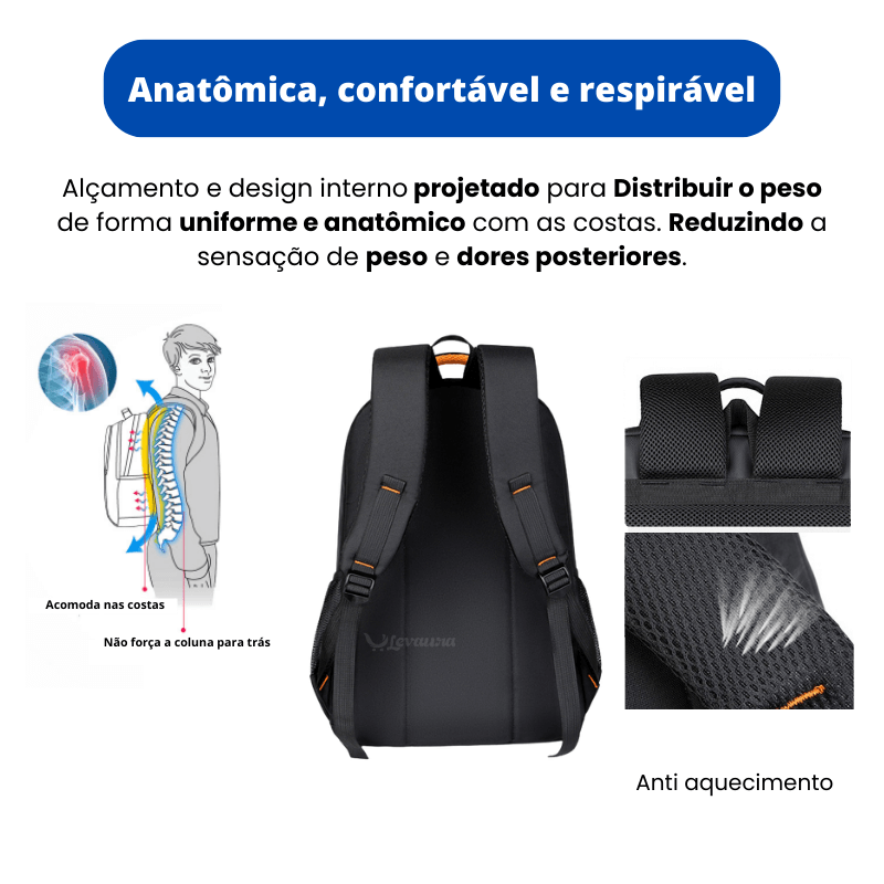 Mochila impermeável - Levaura