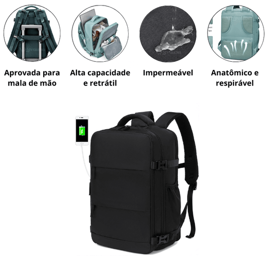 Mochila para viagem - Levaura