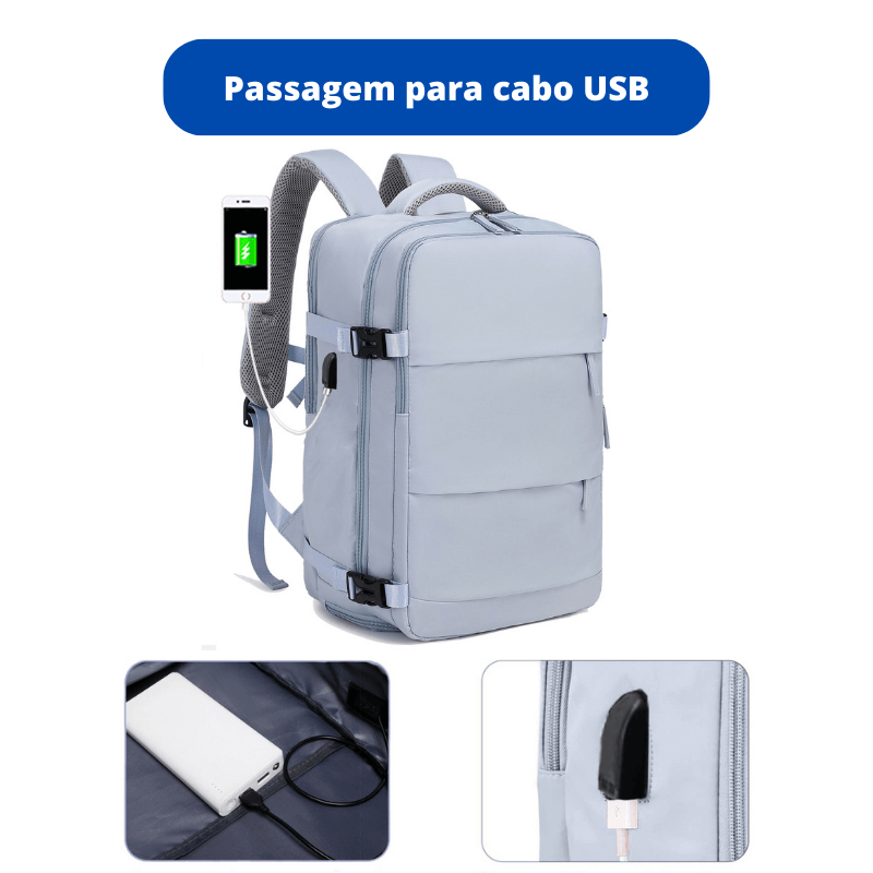 Mochila para viagem - Levaura