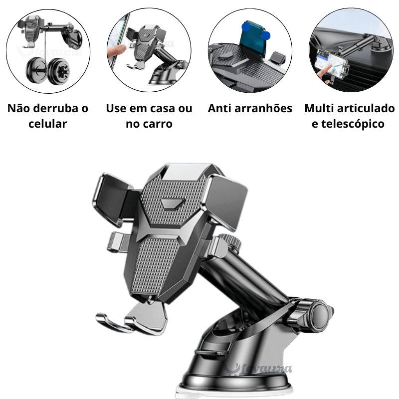 Suporte para celular veicular - Levaura