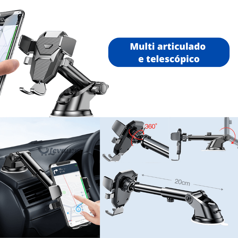 Suporte para celular veicular - Levaura